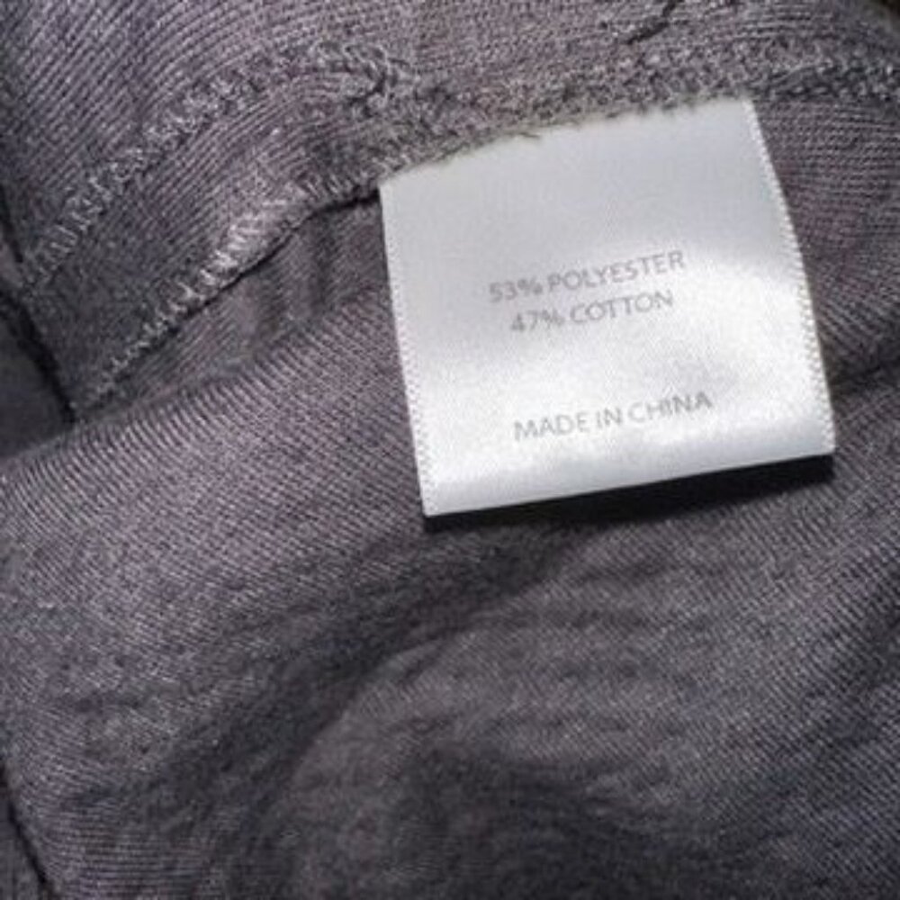 Max N Chester Women's Charcoal Gray Blazer Size 8 Polyester Cotton Comfortable - Picture 4 of 4